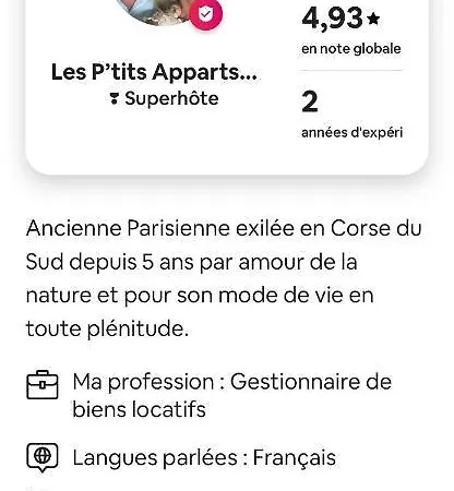 Les P'tits D'angie Porto-Vecchio (Corsica)